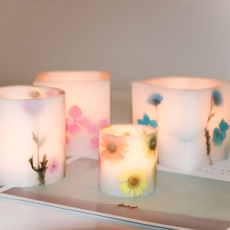 Candle Zero - Stampo in acrilico per portacandele a