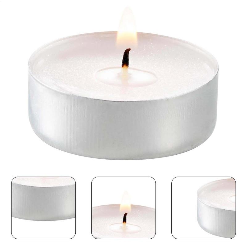 Candle Zero - Candele tealight non profumate da 10