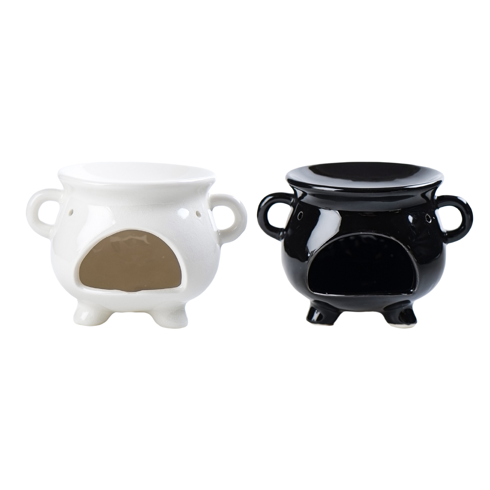 Candle Zero - Portacandele Tealight in ceramica bruciatore di
