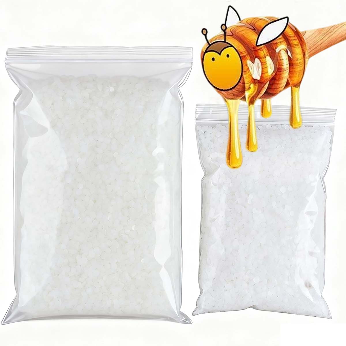 Candle Making Supplies For Beginners - 200g-1000g Cera D'api Bianca Pura Naturale