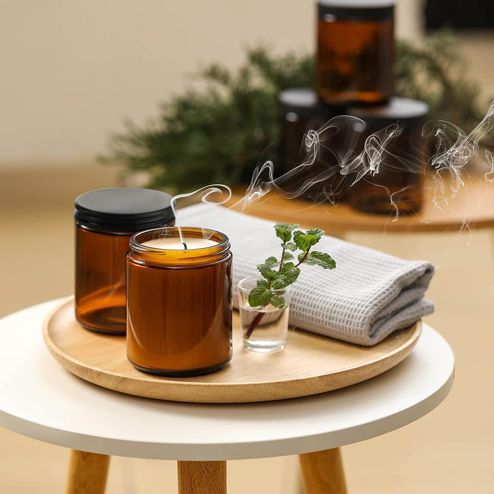Barattoli in Vetro Ambrato da  - Candle Zero recensione e prezzo