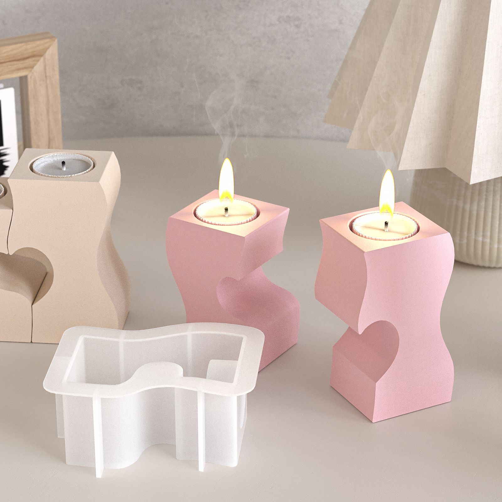 S Cuore Candeliere Stampi in S - Candle Making Supplies For Beginners recensione e prezzo
