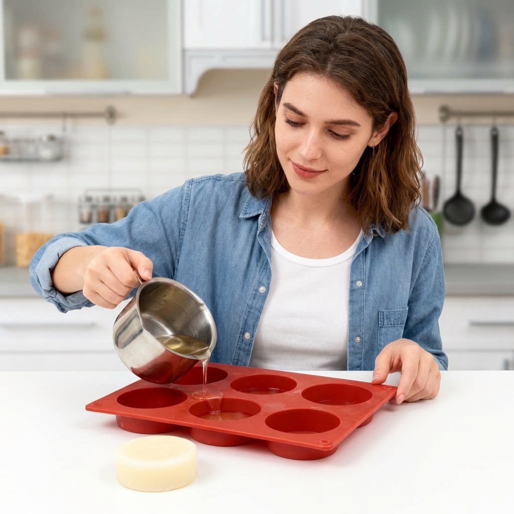 Stampo in Silicone Rotondo per - Candle Making Supplies For Beginners recensione e prezzo